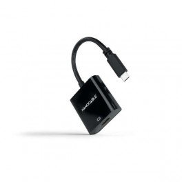 Convertitore da USB-C a HDMI 4K Nanocable 15cm Nero