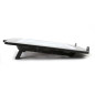 Supporto per Notebook con ventola 14cm e porta USB Bianco Supporto per Notebook con ventola 14cm e porta USB Bianco