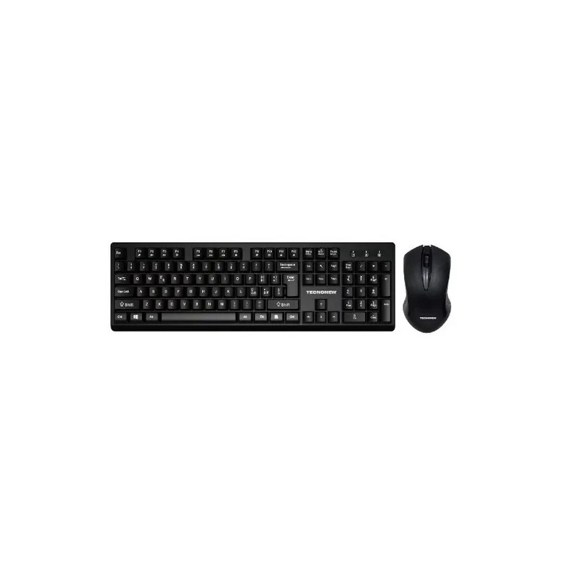 Kit Tastiera multimediale e mouse wireless TN-W736 Kit Tastiera multimediale e mouse wireless TN-W736