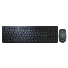 Kit Tastiera multimediale e mouse wireless TN-WS750