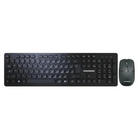 Kit Tastiera multimediale e mouse wireless TN-WS750