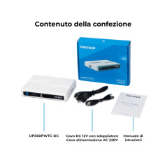 Mini Gruppo di Continuità VulTech 4350mAh 60W con type C