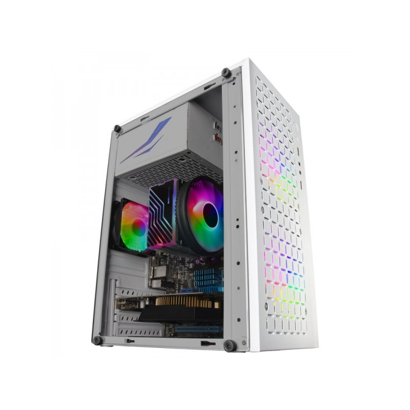 Case mini tower da gaming Mars Gaming MC-CORE Bianco Case mini tower da gaming Mars Gaming MC-CORE Bianco