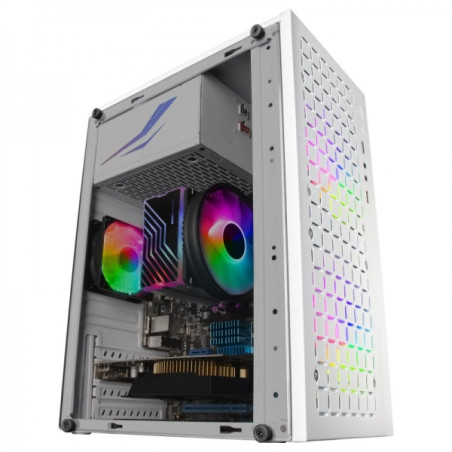 Case mini tower da gaming Mars Gaming MC-CORE Bianco