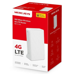 Router wireless Mercusys 4G LTE 300Mbps 2 porte 10/100Mbps