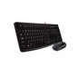 Kit Tastiera + Mouse Logitech Black USB 2.0 MK120 Kit Tastiera + Mouse Logitech Black USB 2.0 MK120