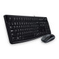 Kit Tastiera + Mouse Logitech Black USB 2.0 MK120 Kit Tastiera + Mouse Logitech Black USB 2.0 MK120