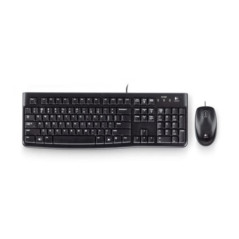 Kit Tastiera + Mouse Logitech Black USB 2.0 MK120