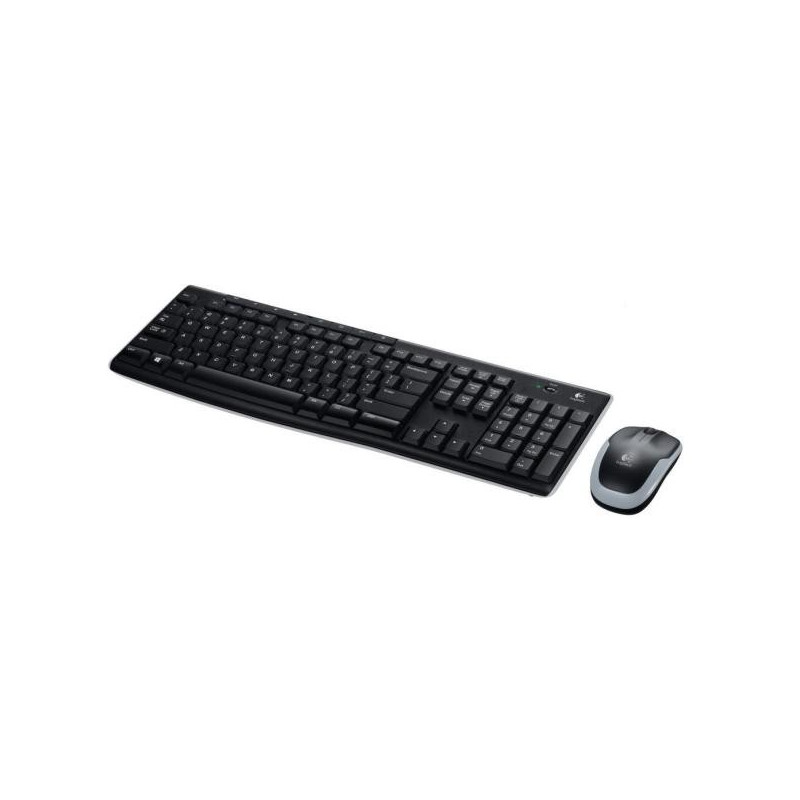 Kit Tastiera + Mouse Logitech Wireless Black MK270 Kit Tastiera + Mouse Logitech Wireless Black MK270