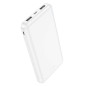 Power Bank Hoco J100 10000mAh 2XUSB Indicatore Led Bianco Power Bank Hoco J100 10000mAh 2XUSB Indicatore Led Bianco