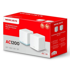 Sistema mesh Wi-Fi 5 dual band Mercusys Halo H32G AC1200 2pz