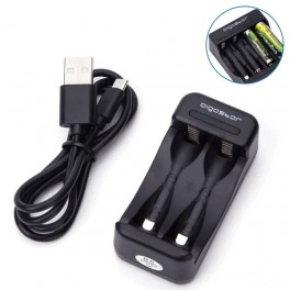 Caricabatterie Universale 2x LR03 AAA E LR6 AA DC5V 1A