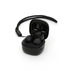 Auricolari TWS Bluetooth V5.3 con custodia di ricarica Nero