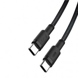 Cavo intrecciato XO USB-C maschio a USB-C maschio 100W 1,5mt
