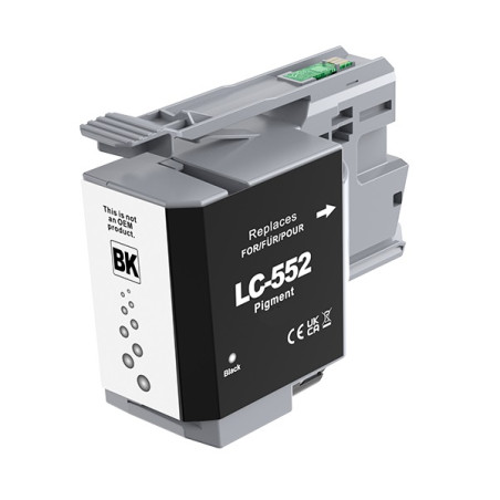 Cartuccia Comp. Rig. Brother LC-552BK Nero