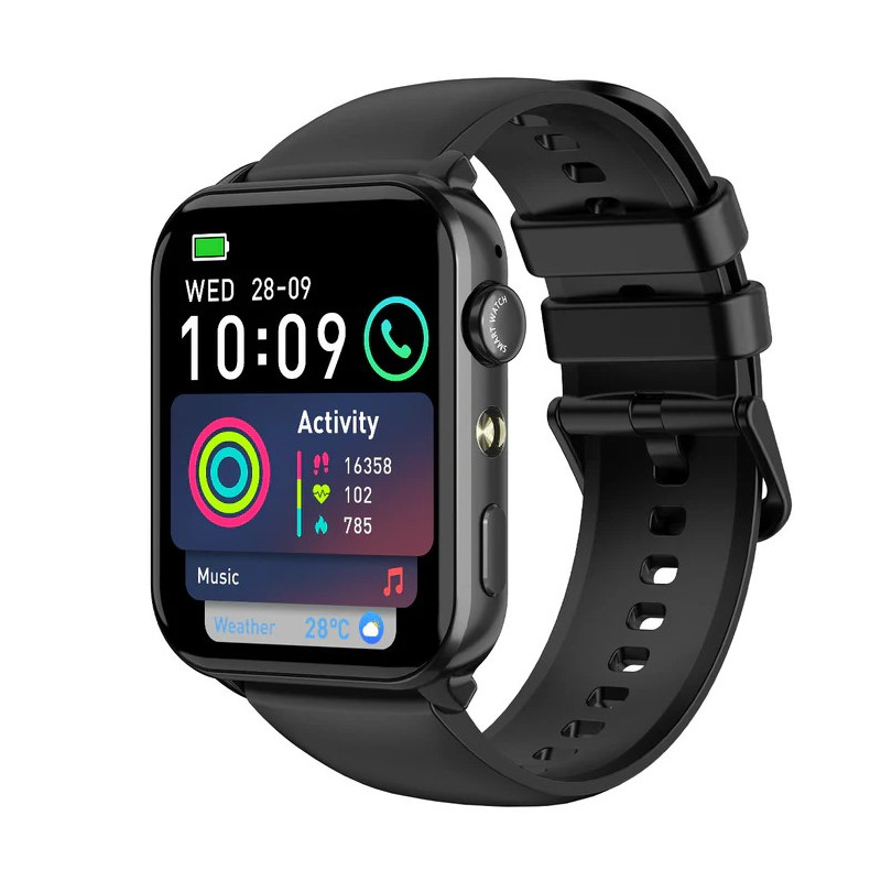 Smartwatch Sport Blackview R30 Max 1,91 Torcia LED Nero Smartwatch Sport Blackview R30 Max 1,91 Torcia LED Nero