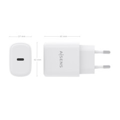 Caricabatterie Aisens GaN 30W 1 USB-C PD3.0 tecnologia AI