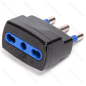 Adattatore 10A/16A 250V Max 1500W Nero