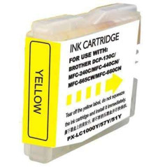 Cartuccia Compatibile Brother LC-1000Y   LC-970Y Giallo