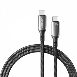Cavo Vention USB-C maschio a USB-C maschio 2m 5A PD100W Nero