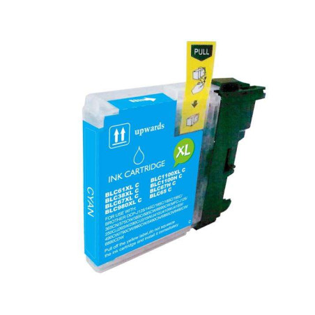 Cartuccia Compatibile Brother LC-980C LC-1100C Ciano