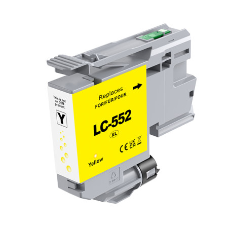 Cartuccia Comp. Rig. Brother LC-552Y Giallo