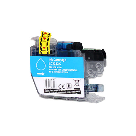 Cartuccia Comp Rig Brother LC-3213C Ciano