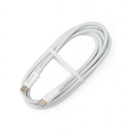 Cavo USB-C A USB-C 5A 100W 1,5M 480 MBPS TPE Bianco