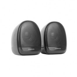 Speaker Stereo 2 0 6W RMS USB 3 5 mm Audio Nero Elipse
