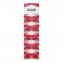 Batterie alcaline Maxell a bottone LR43 da 1,5V conf 10pz