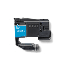 Cartuccia Compatibile Brother LC-521C Ciano