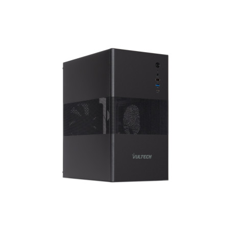 Case Micro ATX Vultech Usb Type-C e Usb 3.0 Nero senza alime