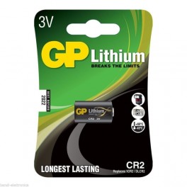 Batteria GP LithiumCR2 Conf da 1pz CR2 da 3 V