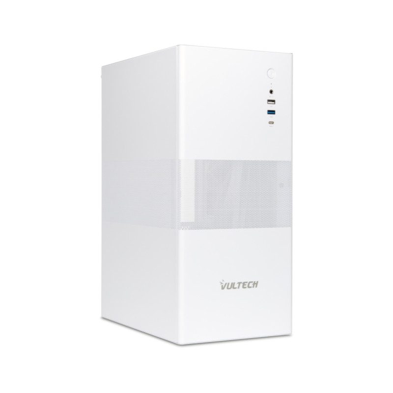 Case Atx Vultech VCO-A1759 USB Type-C e 3.0 Bianco Case Atx Vultech VCO-A1759 USB Type-C e 3.0 Bianco