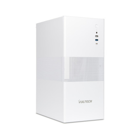 Case Atx Vultech VCO-A1759 USB Type-C e 3.0 Bianco