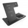 Caricabatterie wireless USB-C 3 in 1 Aisens da 15 W