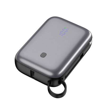 Power Bank 10000mAh 20W PD con cavo