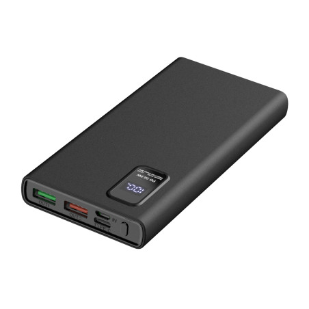 Power Bank 10000mAh Polimero PD 20W 3.0 QC 3.0 Schermo LED