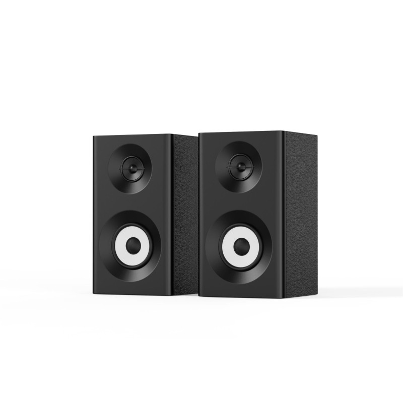 Speaker Stereo 2.0 6W RMS USB 3.5 mm Nero
