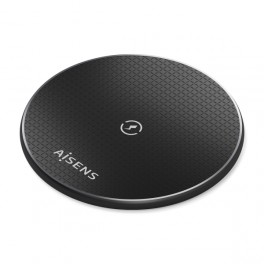 Caricatore Wireless Aisens 15 W USB-C Protocollo Qi Nero