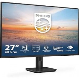 Monitor Philips LED 27"1920x1080 120hz 4ms 250cd mq VGA HDMI
