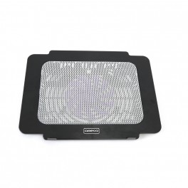 Supporto per Notebook con ventola 14cm e porta USB Bianco