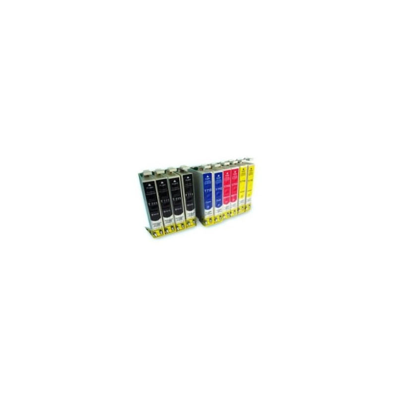 Kit Compatibili Epson T615 T0611X4-T0612X2-T0613X2-T0614X2 Kit Compatibili Epson T615 T0611X4-T0612X2-T0613X2-T0614X2