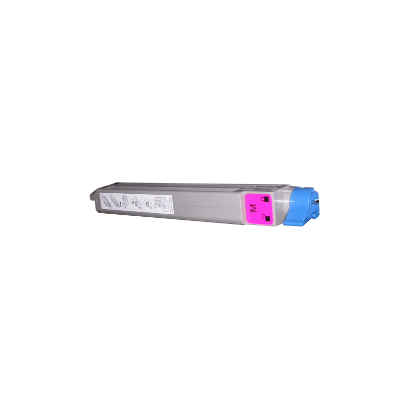 Toner Laser Comp. Rig. Oki C9655 / 43837130 Magenta
