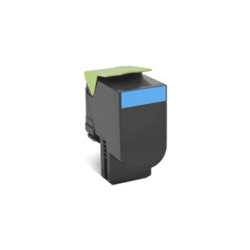 Toner Laser Comp  Rig  Lexmark 80C2SC0   802SC Ciano