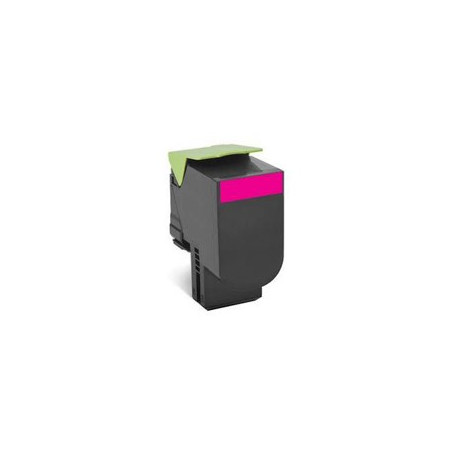 Toner Laser Comp Rig Lexmark 80C2SM0 802SM Magenta