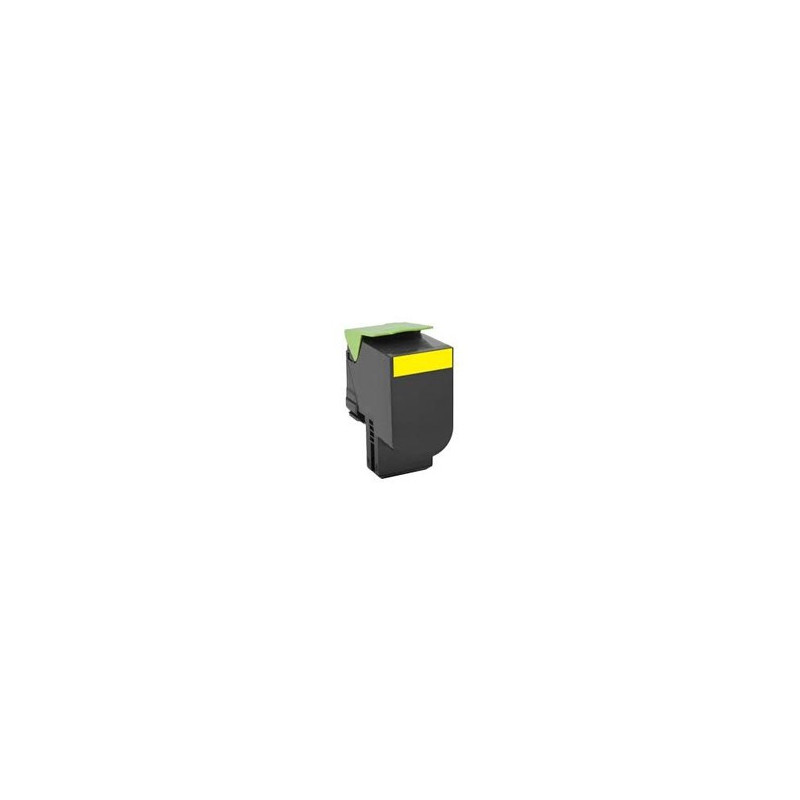 Toner Laser Comp. Rig. Lexmark 80C2SY0 / 802SY Giallo Toner Laser Comp. Rig. Lexmark 80C2SY0 / 802SY Giallo