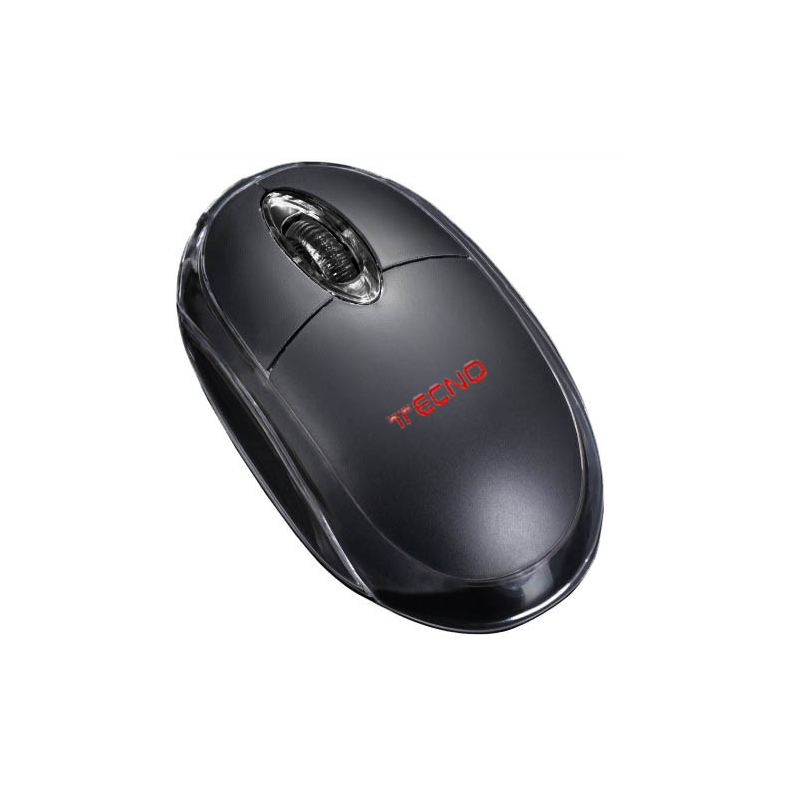 Mouse Ottico TC 11 Black con scroll USB