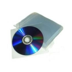 Bustine per CD DVD con lembo di chiusura confezione da 100PZ