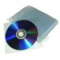 Bustine per CD/DVD con lembo di chiusura confezione da 100PZ